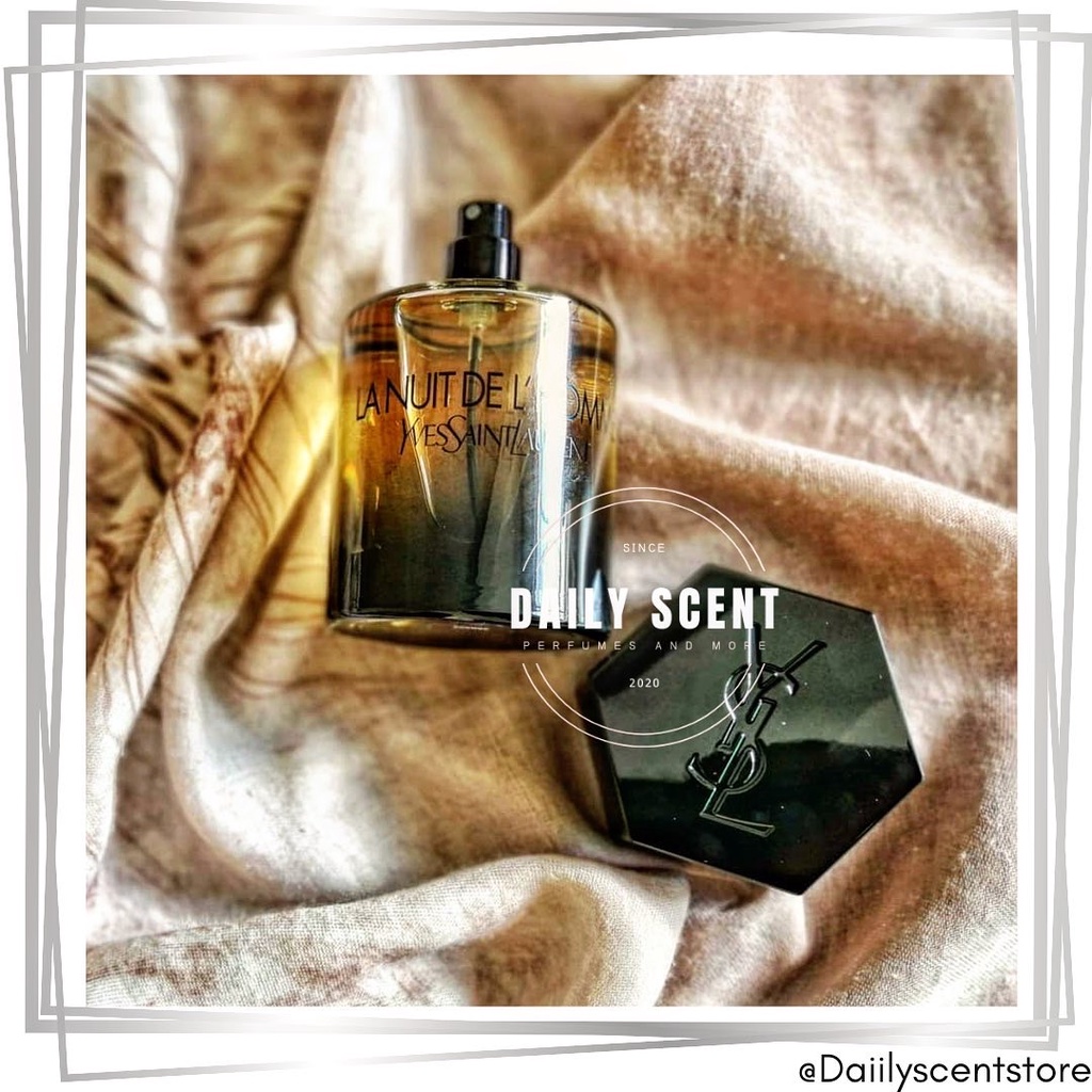 Nước hoa nam YSL La Nuit de L'Homme màu đen