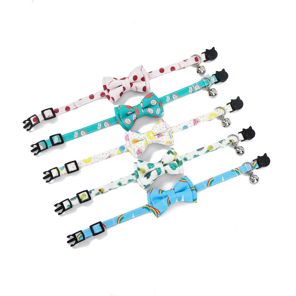 Lloyd Vòng Cổ Co Giãn Mềm Mại Họa Tiết Trái Cây Nhỏ Cho Thú Cưng