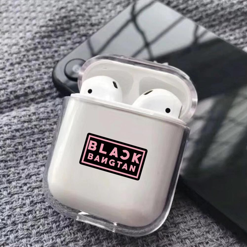 Vỏ bảo vệ hộp đựng tai nghe AirPods hình Blackpink đáng yêu