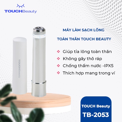 Máy cạo lông mặt, toàn thân thỏi son tiện lợi TOUCHBeauty TB2053 Cạo Lông Mày Vùng Kín Mặt Nách Chân Tay Tỉa Lông Mũi