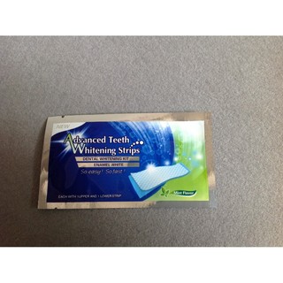 Dán trắng răng Advanced teeth whitening strips
