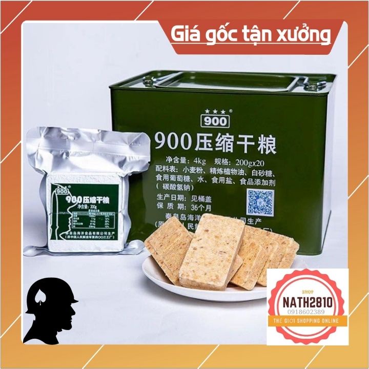 Lương khô gói 200gr - Lương khô BA SAO 900 loại I