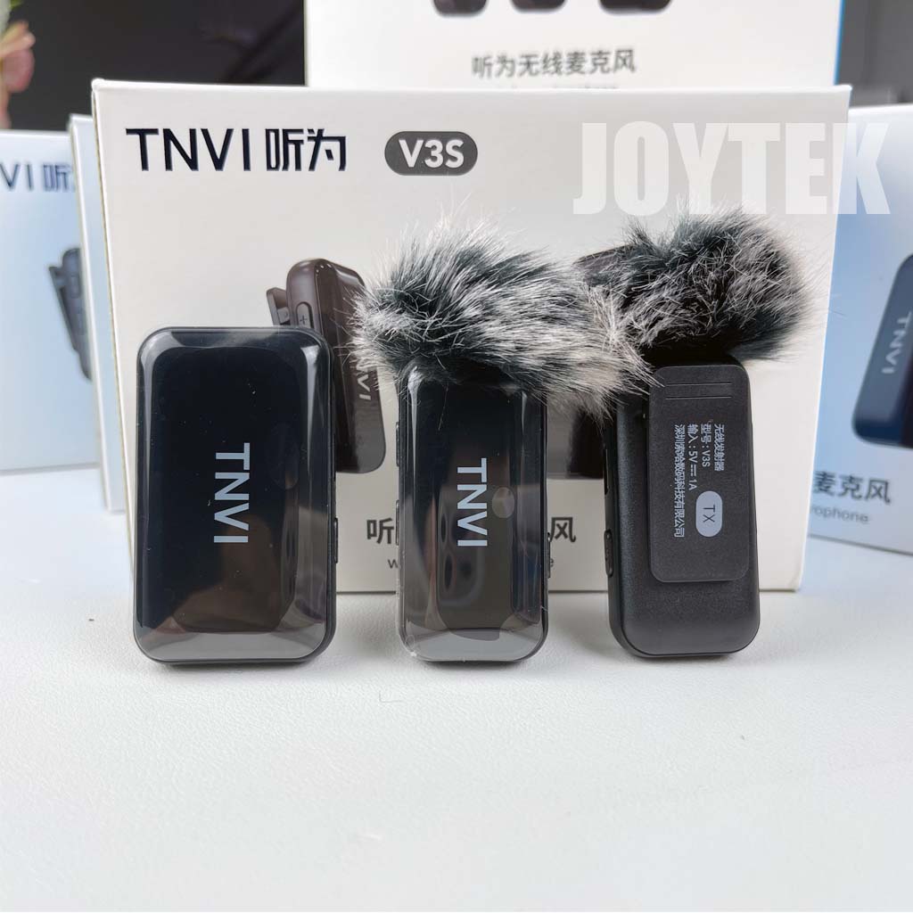 Micro livestream TNVI V3 - mic livestream kẹp áo không dây cho điện thoại máy ảnh