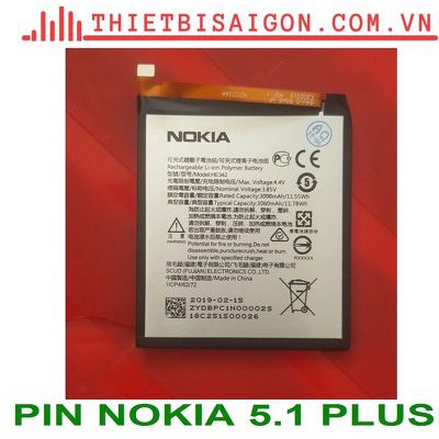 PIN NOKIA 5.1 PLUS [ PIN CHẤT LƯỢNG ]