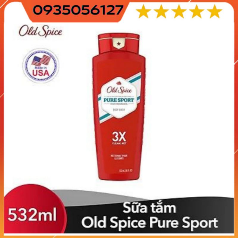 Sữa Tắm Old Spice High Endurance Pure Sport 532ml