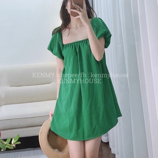 Áo váy babydoll trễ vai