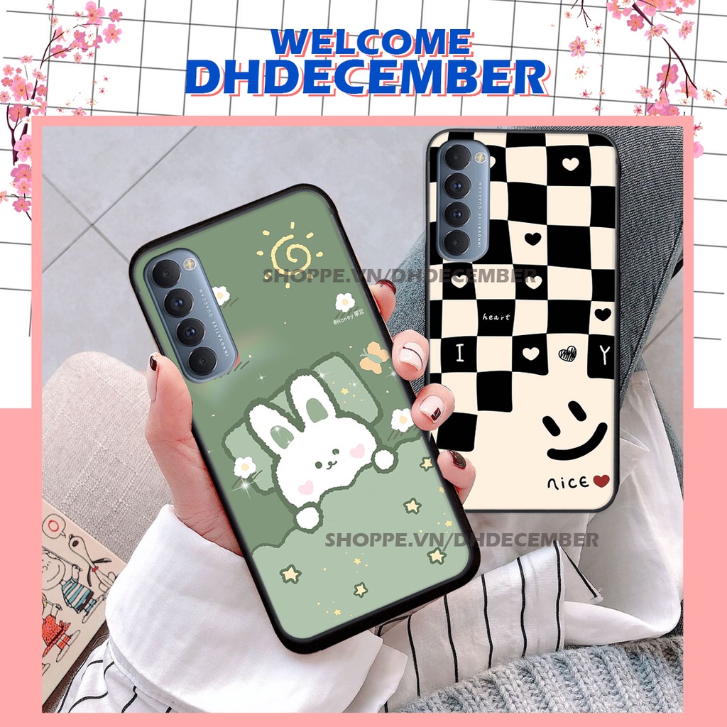 Ốp lưng Oppo RENO 4 - RENO 4 PRO in hình dễ thương- cute dog- n@sa RẺ-ĐẸP-CHẤT