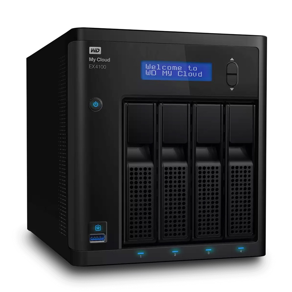 Ổ cứng mạng NAS WD My Cloud EX4100 4-bay WDBWZE0000NBK-SESN