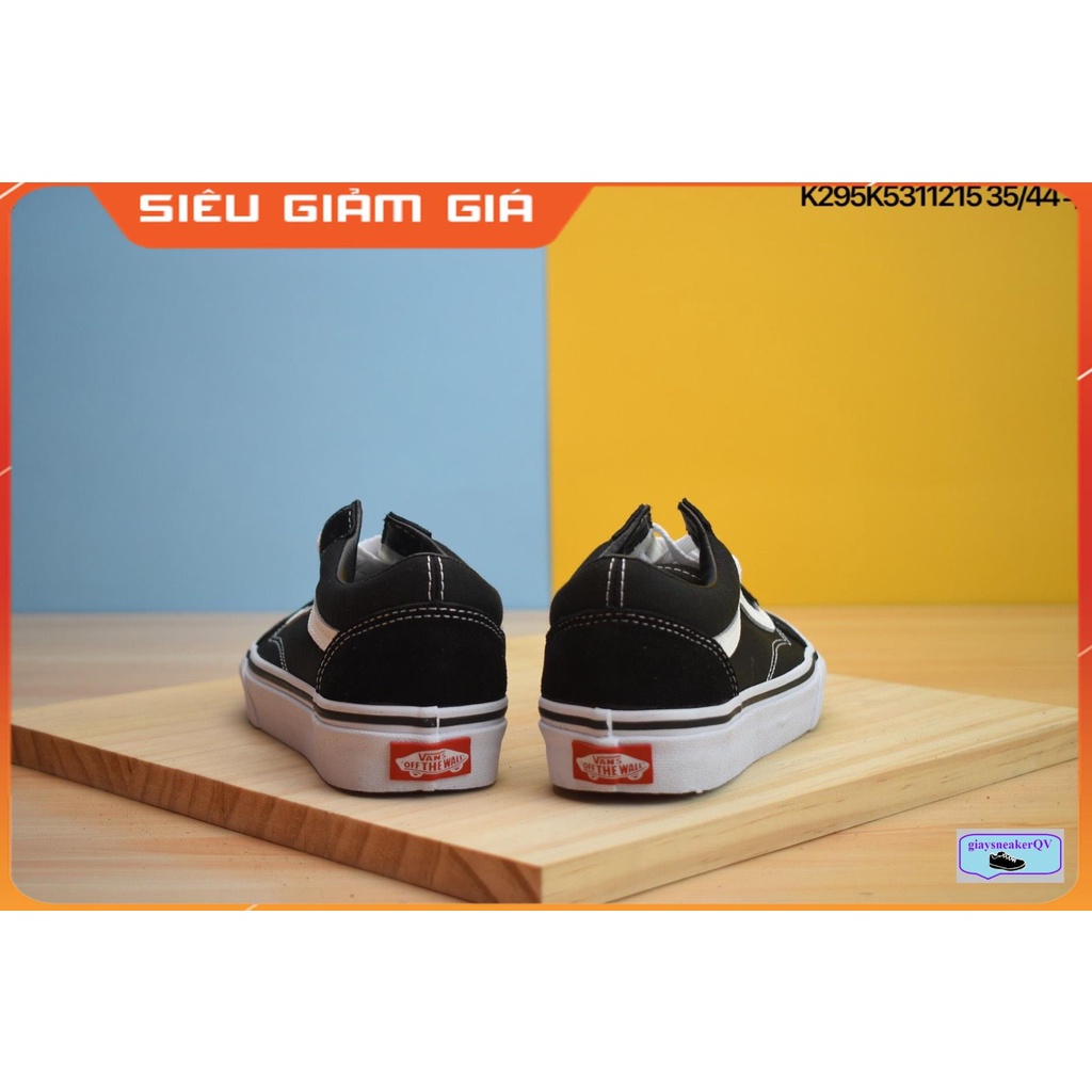 Giày thể thao Vans Old Skool, giày học sinh sinh viên màu đen cực đẹp
