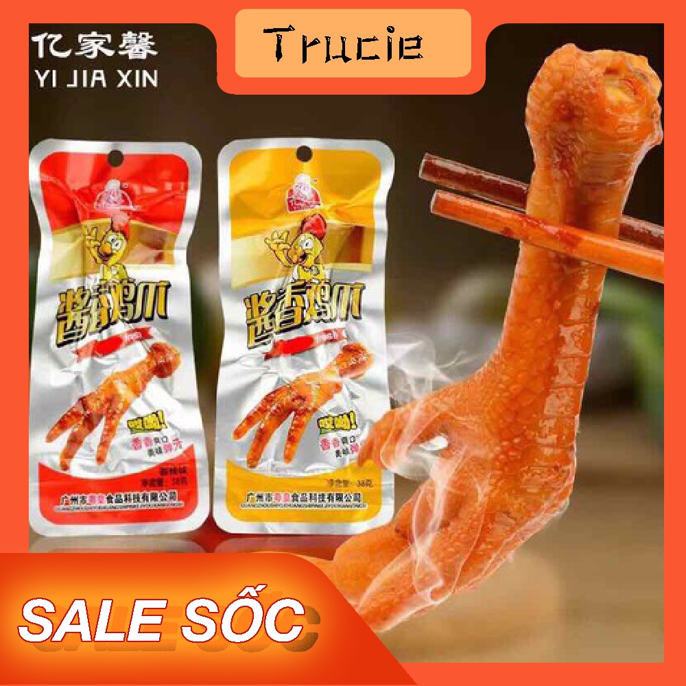 Chân gà cay Tứ Xuyên loại 32g - Ăn vặt Trucie