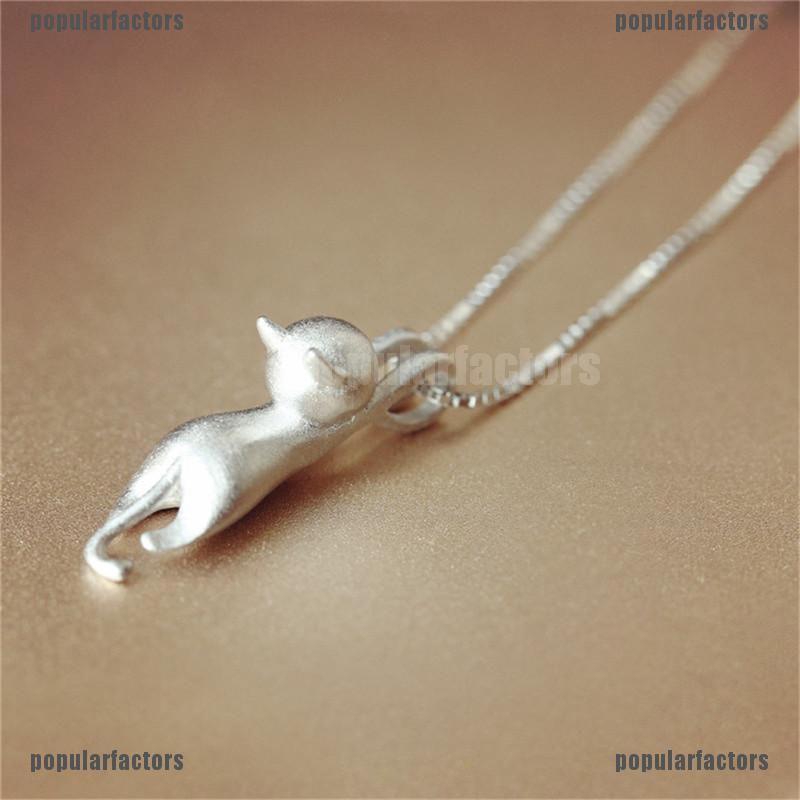 Nhẫn Bạc Hình Mèo Dễ Thương