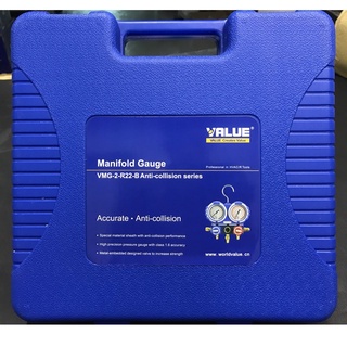 Đồng Hồ Gas Đôi VALUE Model VMG-2-R22-B (Có Dây)