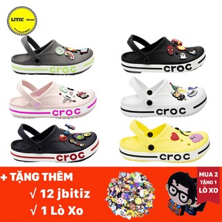 [MUA 2 TĂNG 1 LOXO] dép cross xám nhạt đế bánh mì💖FREESHIP💖sục cross hotrend BAYSUC 03 (Hồng Vân Shop)