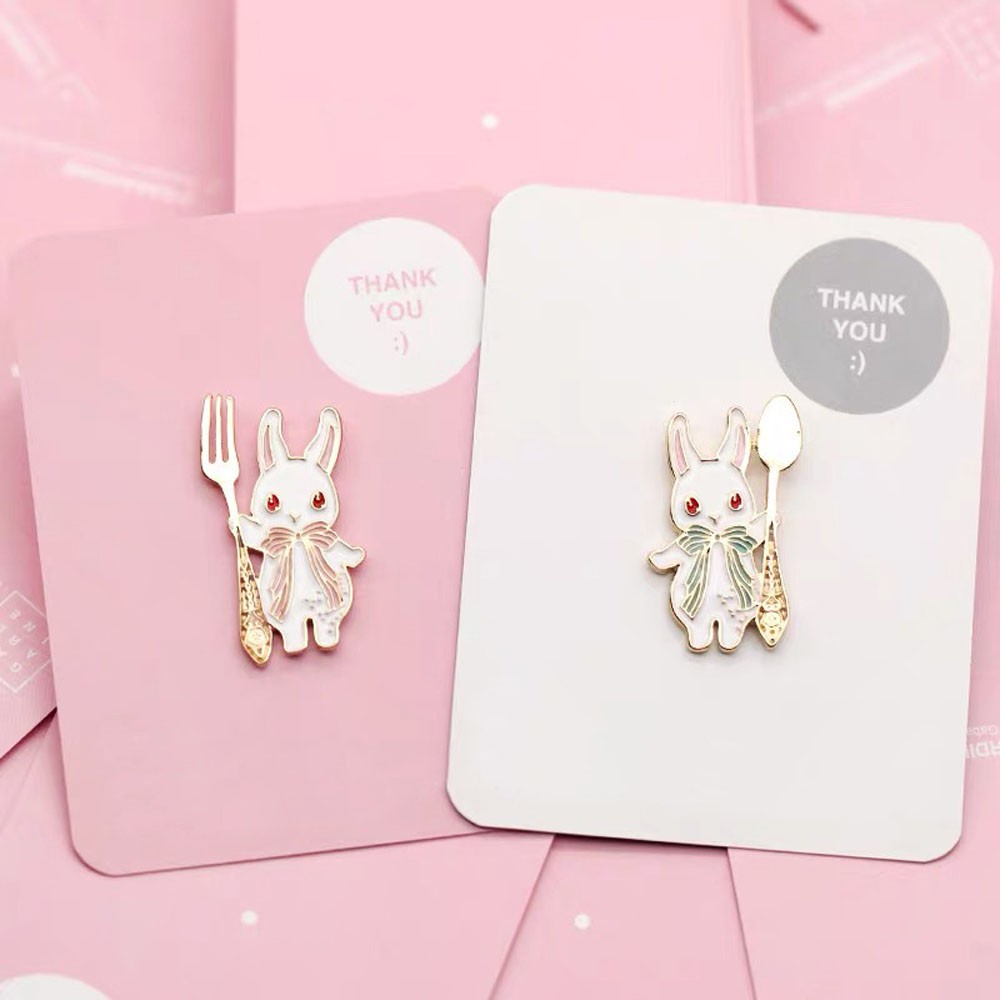 Ghim Cài Áo Hình Thỏ Xinh Xắn