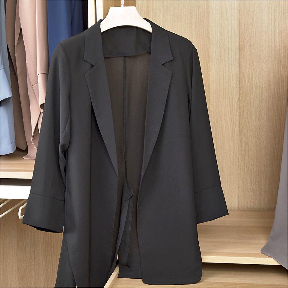 Áo Khoác Vest Vải Voan Mỏng Dáng Rộng Thời Trang Mùa Hè Mới Dành Cho Nữ s 2022