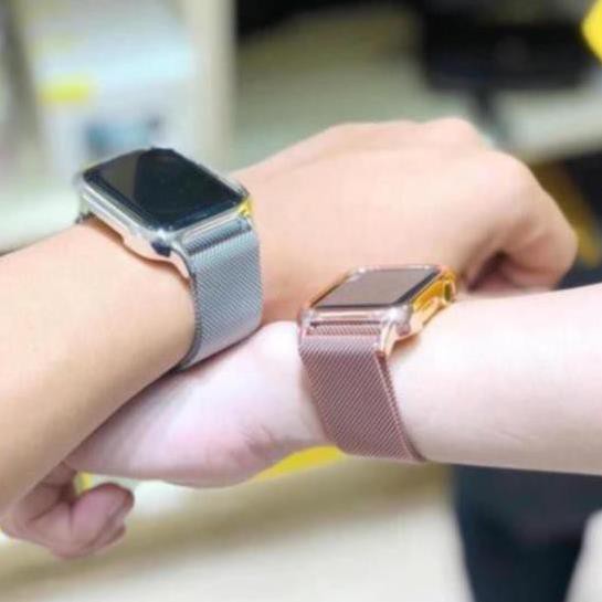 HỘP ĐỰNG Dây Đeo Apple Watch Thép Không Gỉ - Khóa Nam Châm dành cho Apple Watch Series 1/2/3/4/5