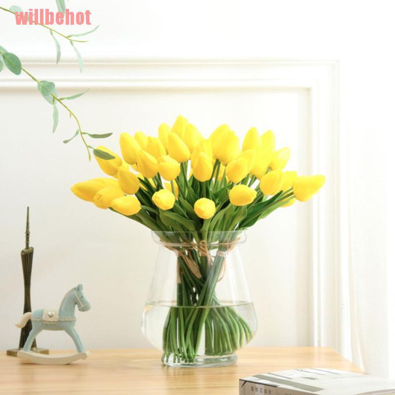 Bó Hoa Tulip Giả Trang Trí Tiệc Cưới Xinh Xắn