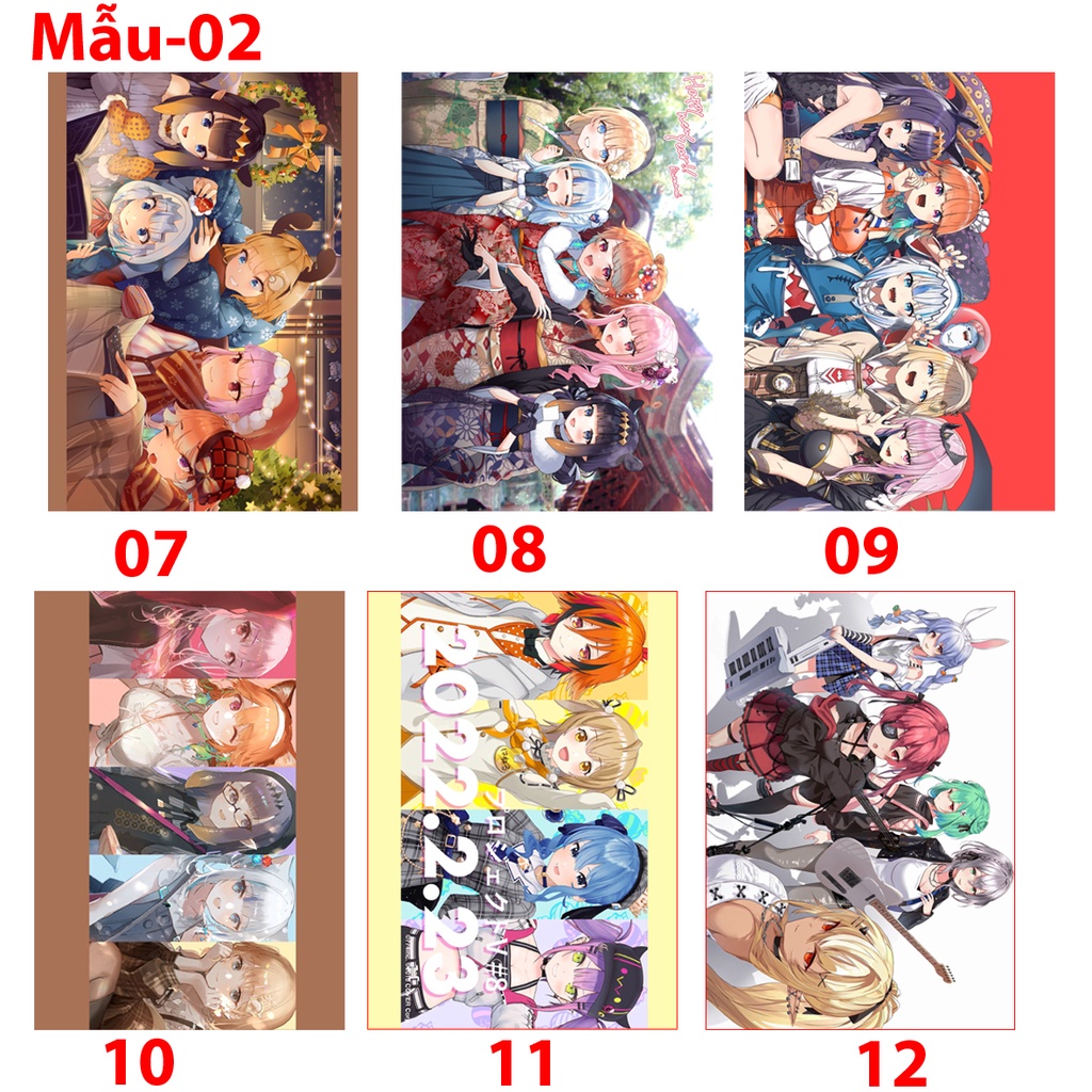 Poster, Tranh dán tường, Áp phích anime HOLOLIVE