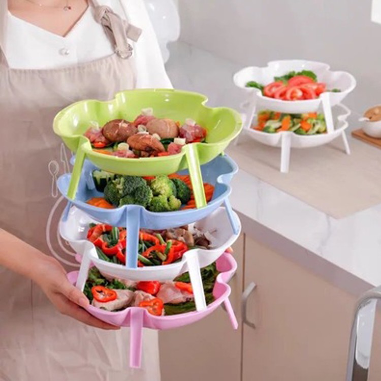Đĩa Nhựa NEMI Chất Liệu Nhựa ABS Cao Cấp Được Thiết Kế Giúp Bạn Dễ Dàng Xếp Trồng Nhiều Màu Sắc