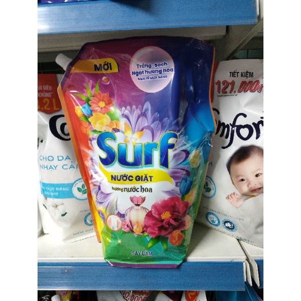 Nước giặt surf hương nước hoa say đắm 3,1kg.