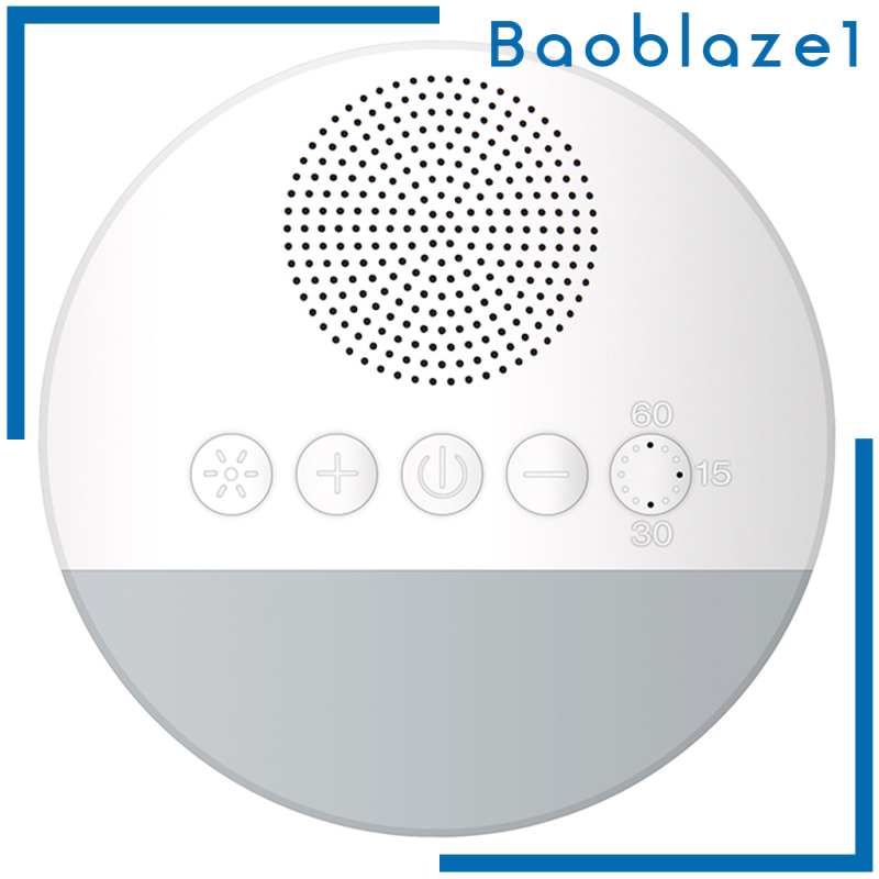 [BAOBLAZE1]White Noise Sound Machine Sleep Therapy Plays Soothing Sounds+ Timers