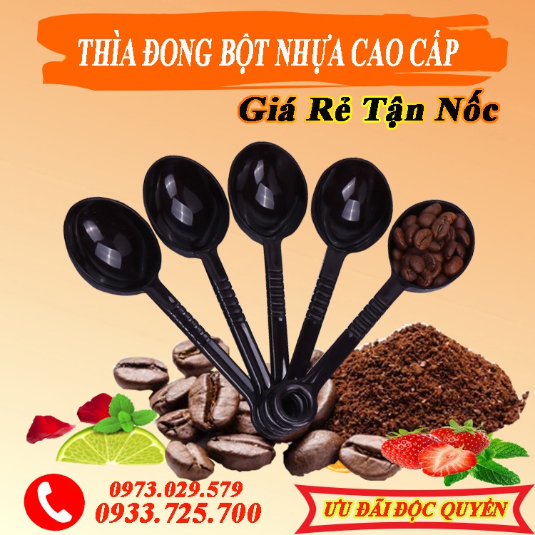 Thìa Đong Định Lượng 10gram, Thìa Pha Chế, Muỗng Múc Bột.