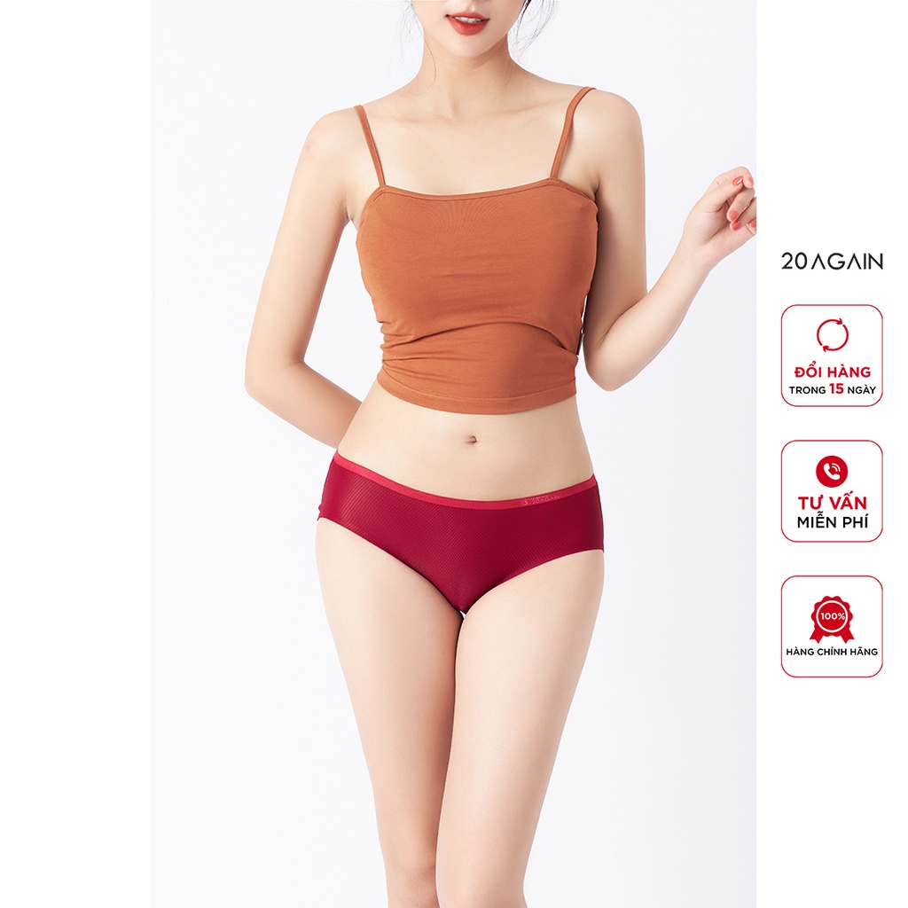 Quần lót nữ kháng khuẩn không đường may 20AGAIN, chất thun cao cấp, sexy QUA0017
