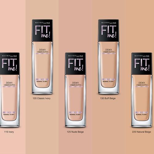 (hàng Mới Về) Kem Nền Dạng Lỏng Maybelline Fit Me! Dewy + Mềm Mượt Bền Màu Đến 24 Giờ