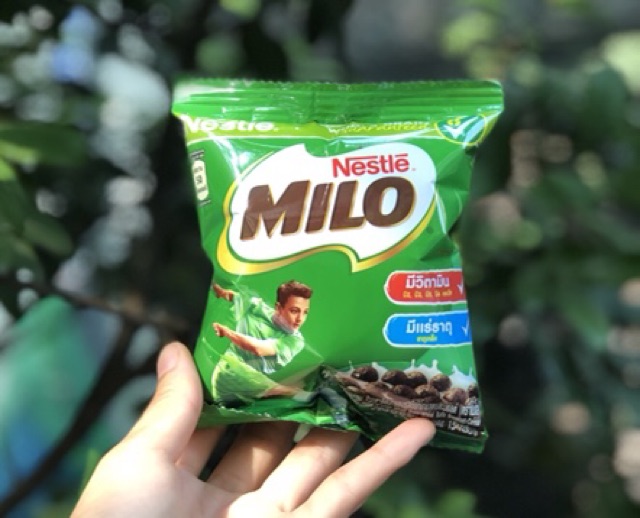 1 bịch ngũ cốc ăn sáng Nestle milo 12 gói