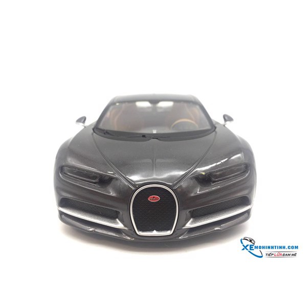 Xe Mô Hình Bugatti Chiron 1:24 Maisto ( Xám )