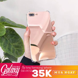 Ốp Lưng Gương Iphone 6/7/8/X Ốp hồng