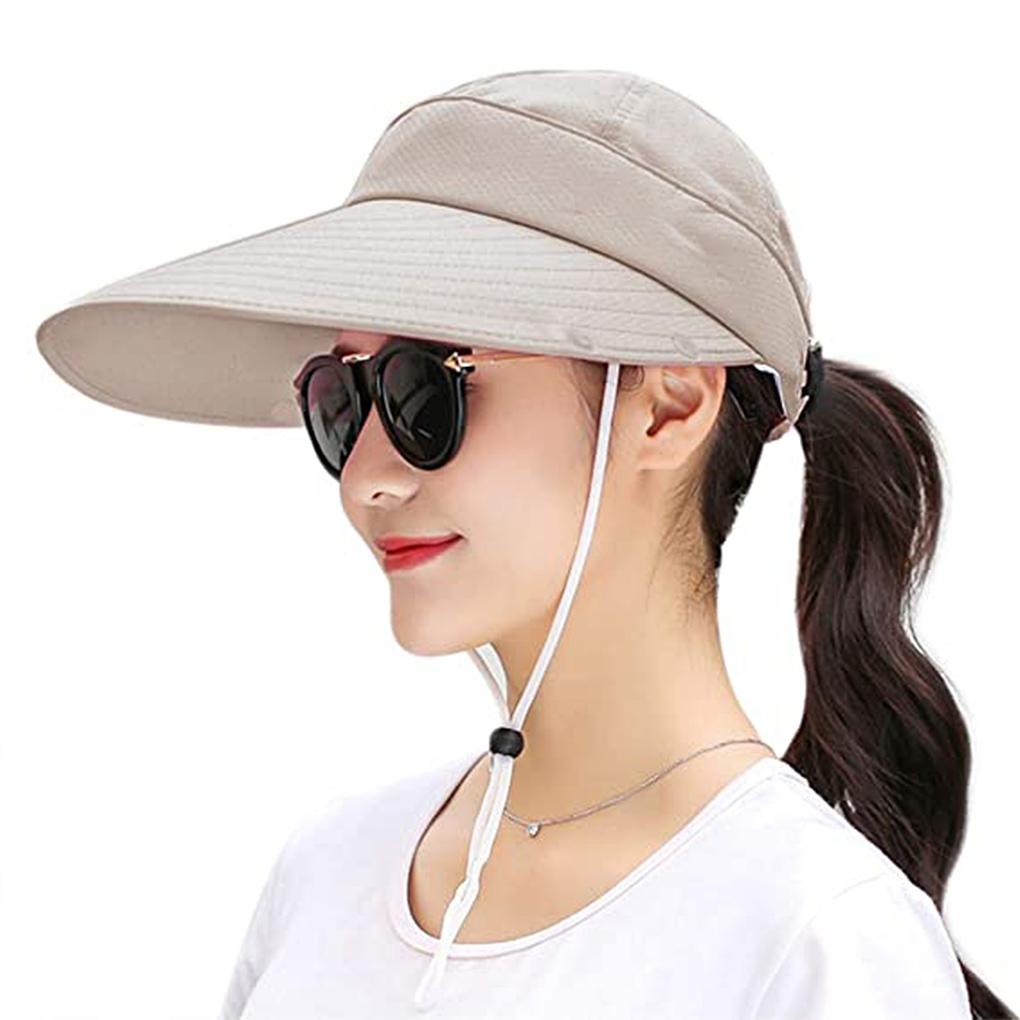 1 / 2 / 3 Mũ Rộng Vành Chống Nắng Chất Liệu Polyester Có Thể Điều Chỉnh Kích Cỡ