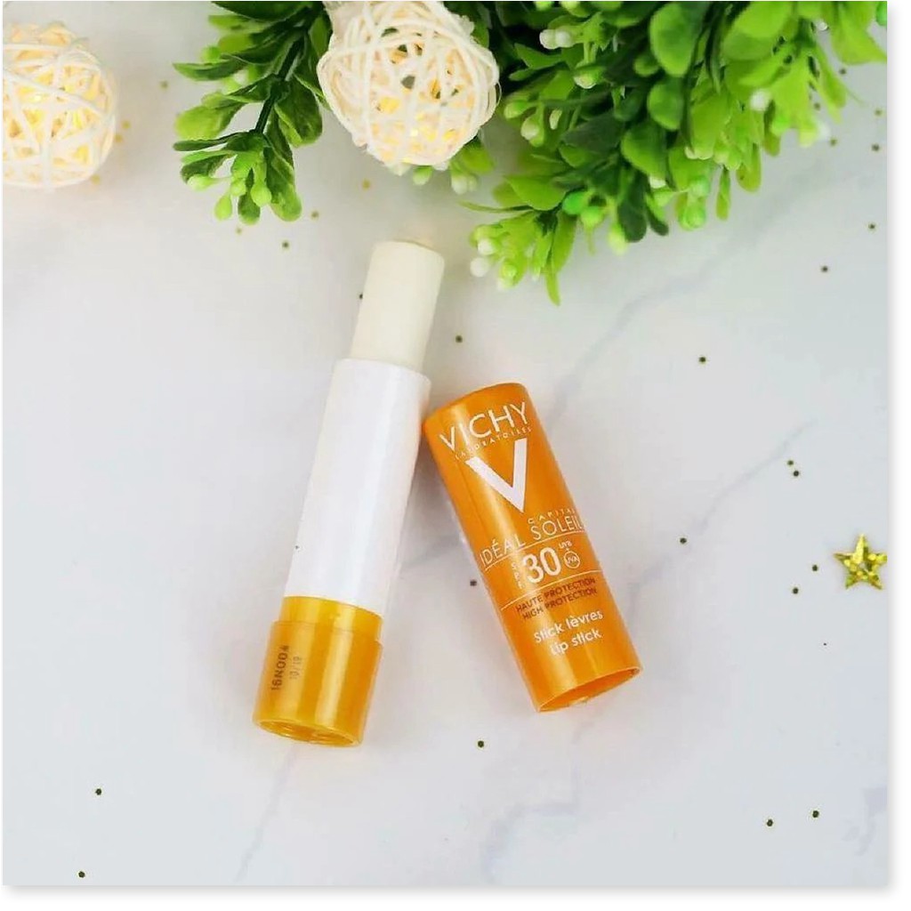 [Mã giảm giá mỹ phẩm chính hãng] Vichy Ideal Soleil Lip Stich Spf 30 - Chống Nắng Dạng Thỏi Cho Môi Và Vùng Da Nhạy Cảm