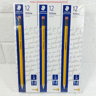 Combo 05 bút chì Đức STAEDTLER 2B/HB