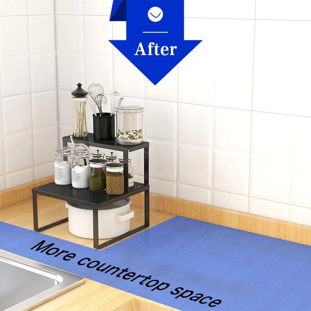 Kệ Đựng Lọ Gia Vị Để Bàn Siêu Bền Tiết Kiệm Không Gian Tiện Dụng Cho Nhà Bếp