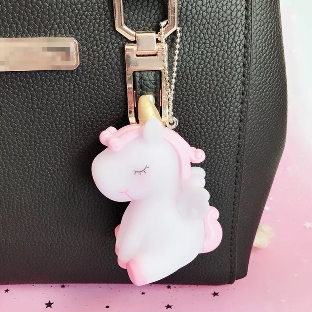 móc chìa khoá, móc treo túi balo ngựa 1 sừng unicorn siêu yêu( sản phẩm dc khuyên mua kèm BALO)