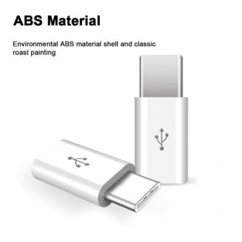 Micro Usb To USB 3.1 Type-c Converter Adapter Data Charging Charger Cable