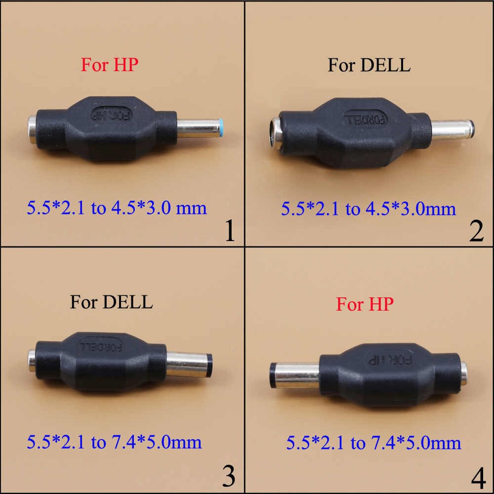 Combo 4 đầu sạc Dell HP kim Lớn và kim nhỏ