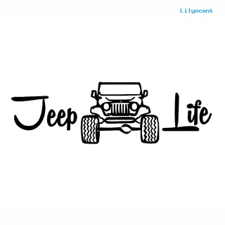 Decal Dán Trang Trí Thân Xe Hơi Jeep Life