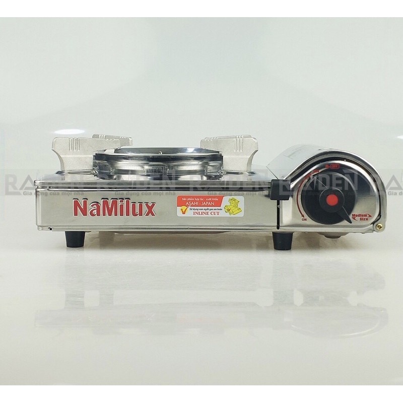 Bếp ga mini hồng ngoại Namilux PM1817AS van Inline Cut ngắt ga an toàn