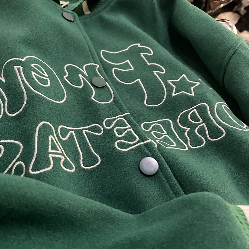 ÁO KHOÁC BÓNG CHÀY UNISEX HÌNH THÊU