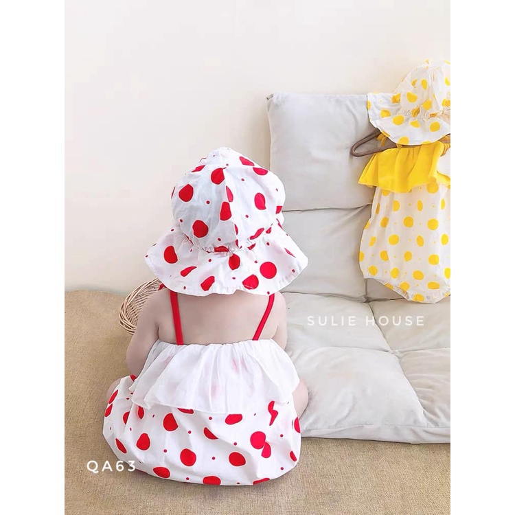 Set body 2 dây kèm mũ - QA63