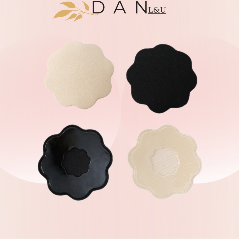 Miếng Dán Nhũ Hoa Su Silicon Che Đầu Ti Cho Phái Đẹp DAN L&amp;U 0122