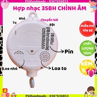 Hộp nhạc 35 bài hát điều chỉnh âm lượng to nhỏ 🔉🔊🎶🎶