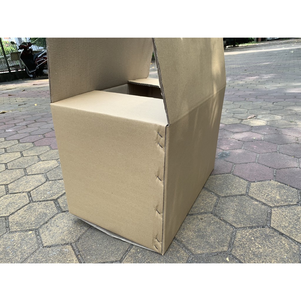 Thùng Carton Khổ Lớn Size 52x35x33 (cm), 5 lớp Dày Bền, Chuyển Nhà Đóng Hàng Chuyên Dụng