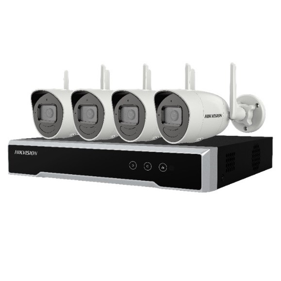 Bộ Kit hikvision Nk42W0 , NK42W0H ,Bộ Kit Camera IP HIKVISION 2MP 4 Camera và 1 đầu ghi - Chính Hãng - BH 24 Tháng