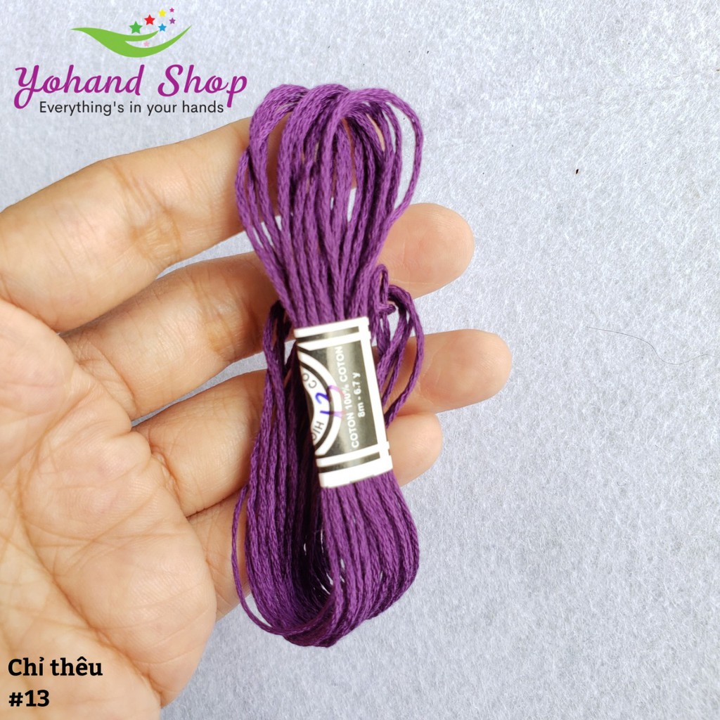 Chỉ thêu tay ( bó 10 tép)