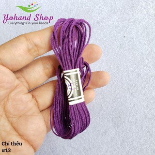 Chỉ thêu tay ( bó 10 tép)