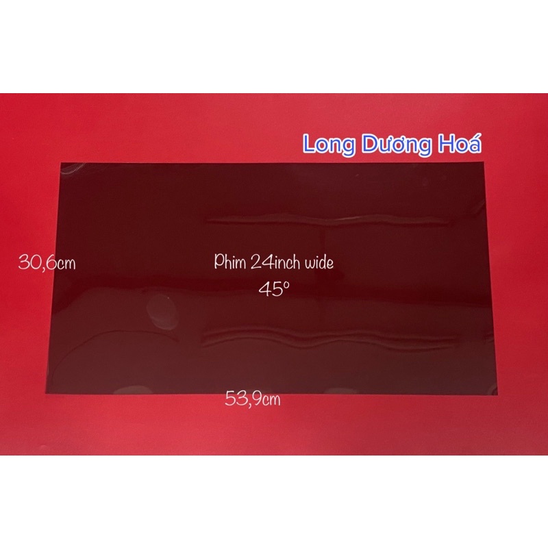 Phim Dán Màn Hình 24inch WIDE  Cho Tivi,Monitor và Nhiều Loại Khác