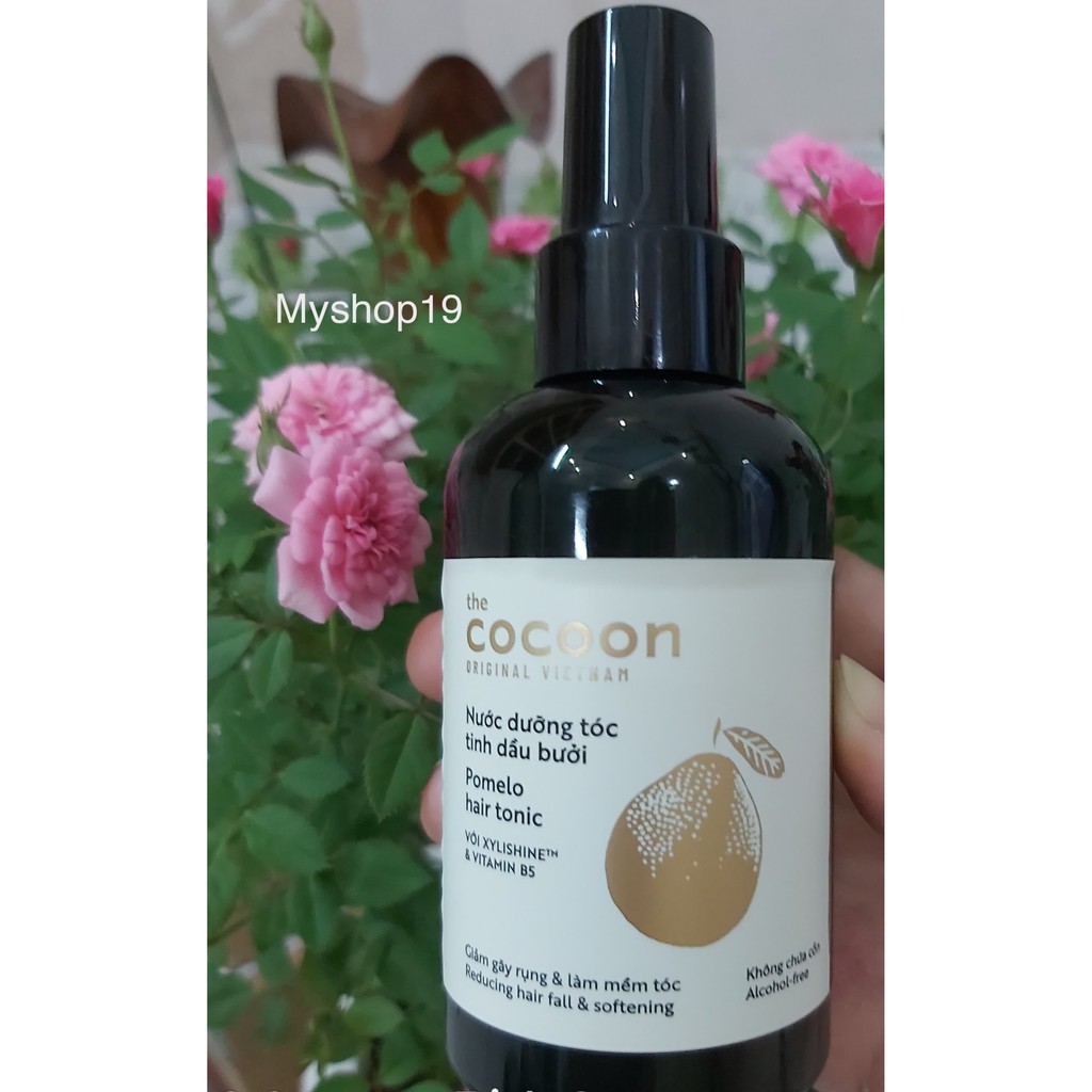 Nước xịt dưỡng tóc tinh dầu bưởi 140ml Cocoon| Deal Shock
